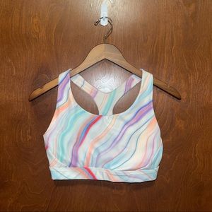 Athleta Ultimate Bra M D-DD Love Proudly
